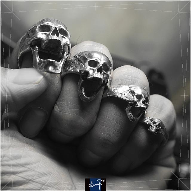 Why bikers wear skull rings?