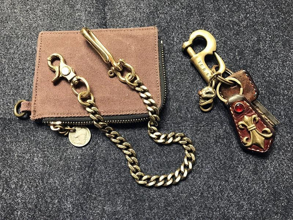 小物 Junky Jaguar wallet chain brass Junky Jaguar wallet chain brass