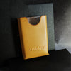Coffee Leather Mens Soft Pack Cigarette Holder Case Hard Pack Cigarette Case for Men