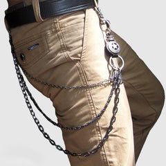 Metal Cool Wallet Chain Bullet Biker Trucker Wallet Chain Trucker Wallet Chain for Men