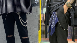 How To Wear A Jeans Chain?