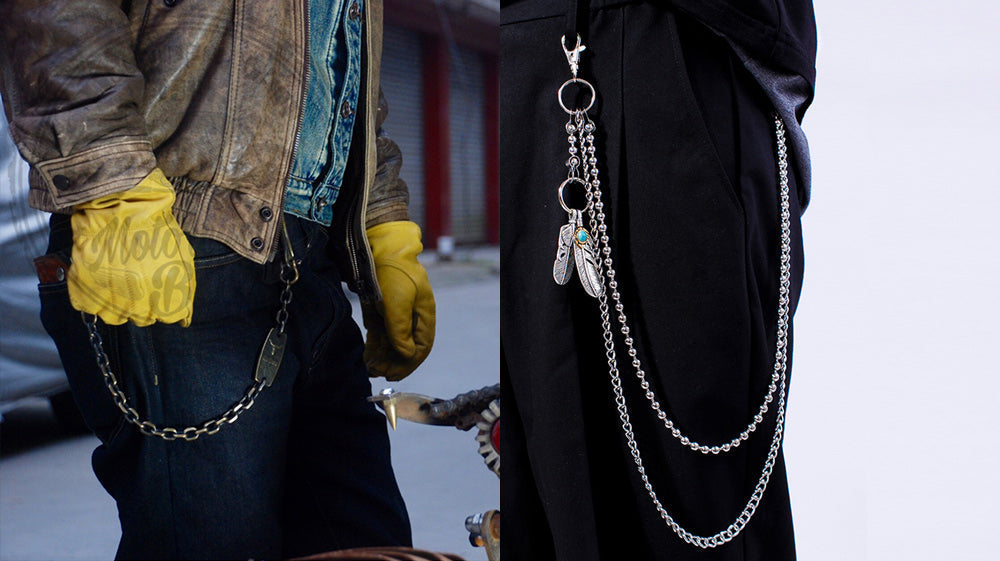 What are the chains on pants called