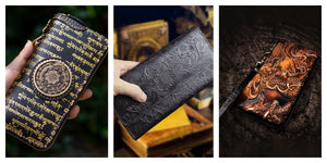 Why do rich people use long wallets?