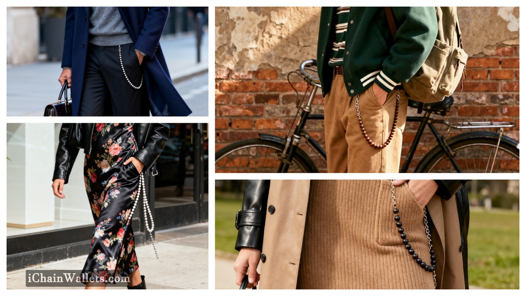 Minimalist Edge: How to Rock a Ball Wallet Chain Like a Style Pro