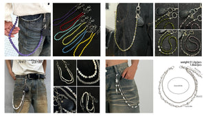 20 Beaded Wallet Chain Essentials - Stone, Pearl & Rhinestone Picks