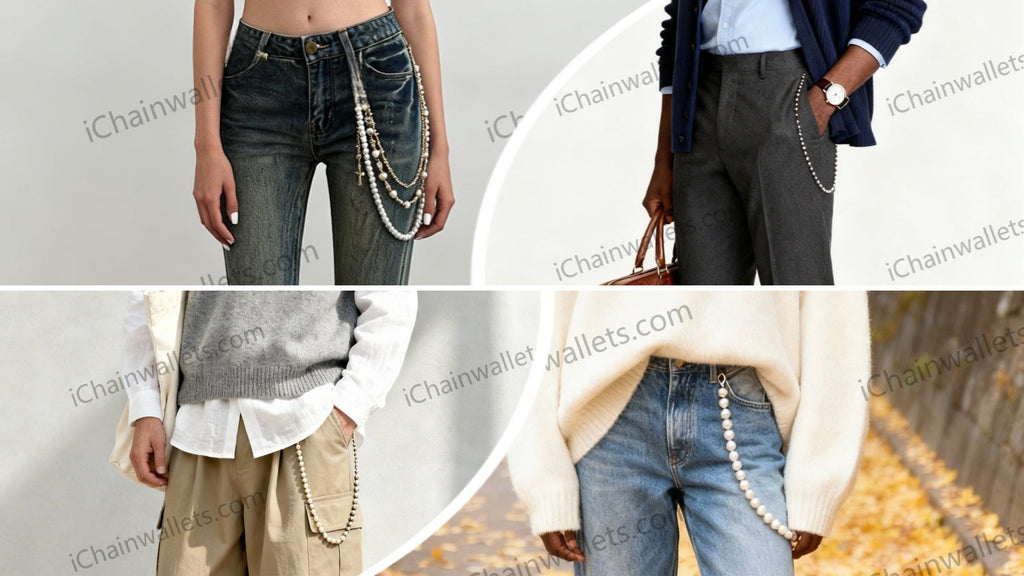 The Rise of the Pearl Wallet Chain: Where Soft Femininity Meets Street Edge