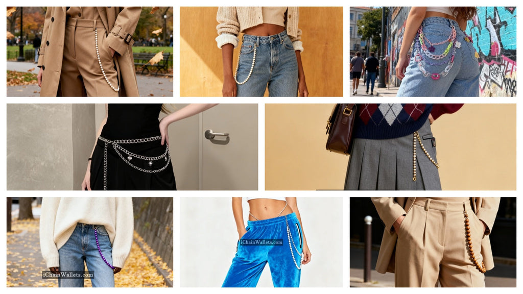 How to Style a Beaded Wallet Chain Without Looking Too Busy