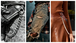 The History of the Women’s Wallet Chain: From Biker Gear to Runway Fashion