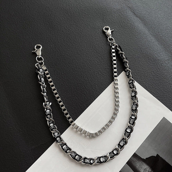 Double Link Wallet Chain for Men 