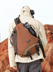 sling bag for big man main compartment