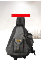 big sling bag for men main compartment