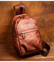 sling bag for big man main compartment layout
