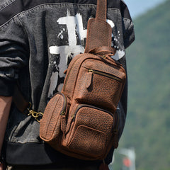 Sling Leather Backpack - iwalletsmen