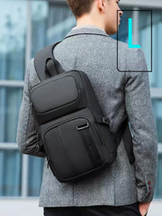 Waterproof Business Sling Bag For Big Men