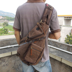 Sling Bag for Big Man - Front View