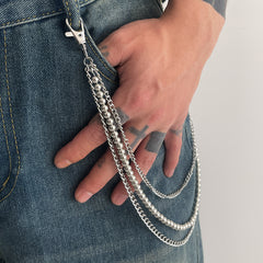 Pearl Beaded Wallet Chain - iChainWallets