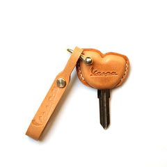 Leather Vespa Motorcycle Key Holder Handmade Leather Vespa Motorcycle Key Cover