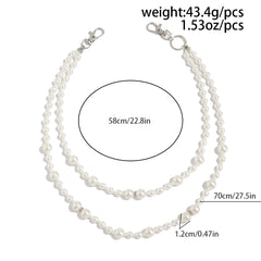 Wallet Chain Beaded Double Wallet Chain - iChainWallets