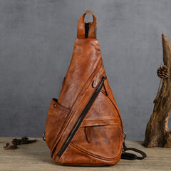 Leather Backpack Crossbody Convertible - iwalletsmen
