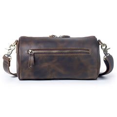 barrel leather bagâ€?