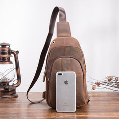 cross body bag chest Best Cross Body Sling Bag Mens Leather Sling Bags Leather Sling Backpack Crossbody Sling Backpack