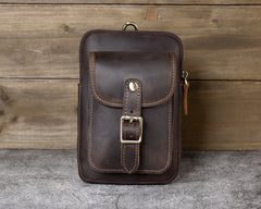 Leather Phone Belt Pouch - iwalletsmen