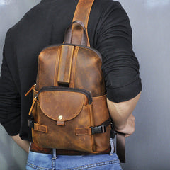Sling Bag for Big Man - Front View