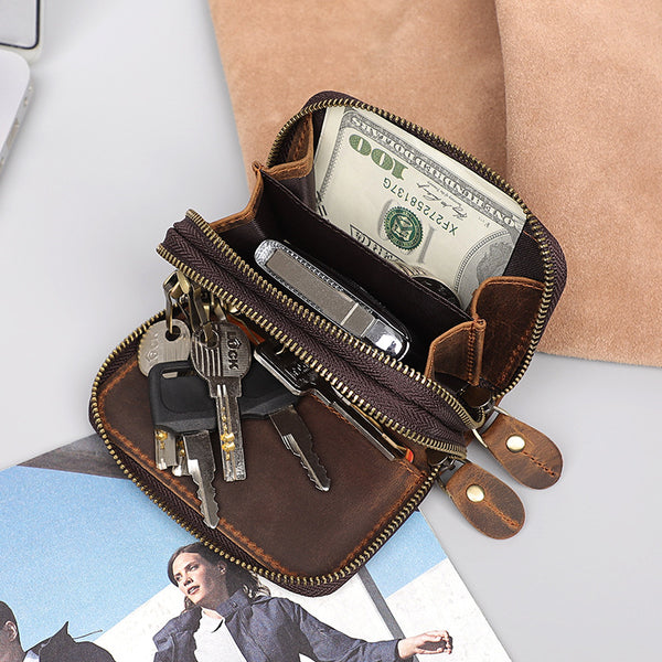 Leather Wallet With Key Holder Cool Key Wallets Car Key Fob Wallet Leather Wallet and Key Holder