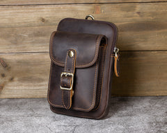 Belt Clip On Pouch Mens Belt Pouch Leather Belt Phone Pouch Leather Phone Belt Pouch - iwalletsmen