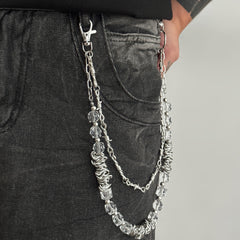Beaded Wallet Chain for Men - iChainWallets