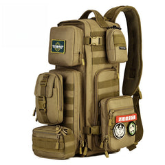Sling Bag for Big Man - Zipper Detail