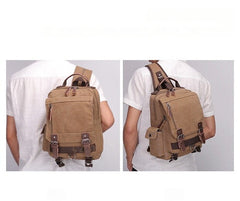 Large Canvas Sling Bag for Big Guys