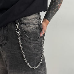 Vajra Wallet Chain Tibetan Buddhism Biker Wallet Chain - iChainWallets