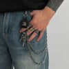 Eagle Wallet Chain Mens Double Wallet Chain Cool Wallet Chain - iChainWallets
