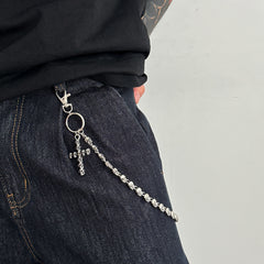 Wallet Chain with Skull Cross - iChainWallets