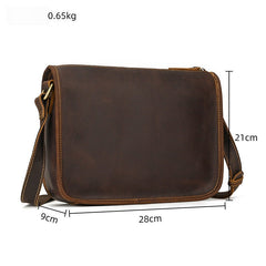 Mens Italian Messenger Bags Leather - iwalletsmen