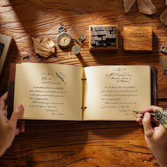 Brown Leather Bound Sketchbook A5 Leather Sketchbook Leather Bound Journal - iwalletsmen