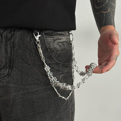 Barbed Wire Wallet Chain Double Wallet Chain 