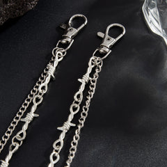 Mens Barbed Wallet Chain - iChainWallets
