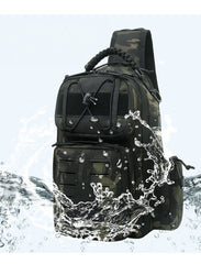 Large Sling Bag for Big Guys - Interior Layout