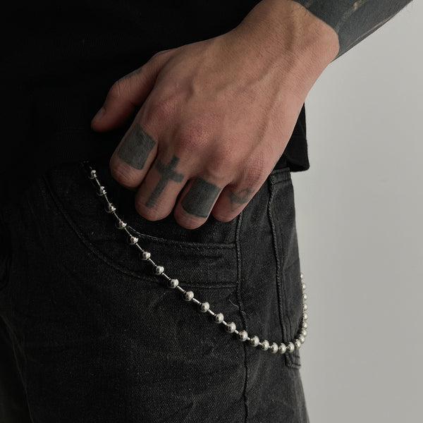 Beaded Wallet Chain Beaded Pants Chain - iChainWallets