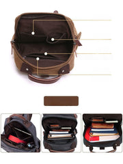 Canvas Large Sling Bag for Big Guys