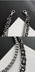 Skull Wallet Chain Double Wallet Chain - iChainWallets
