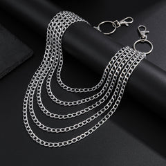 5 Layers Wallet Chain Layered Pants Chain - iChainWallets