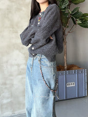 Brown Bead Wallet Chain Turquoise Stone Beaded Wallet Chain 