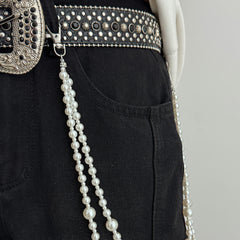Double Wallet Chain Beaded Wallet Chain for Women - iChainWallets