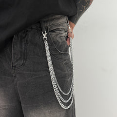 Triple Wallet Chain Women Pants Chain - iChainWallets