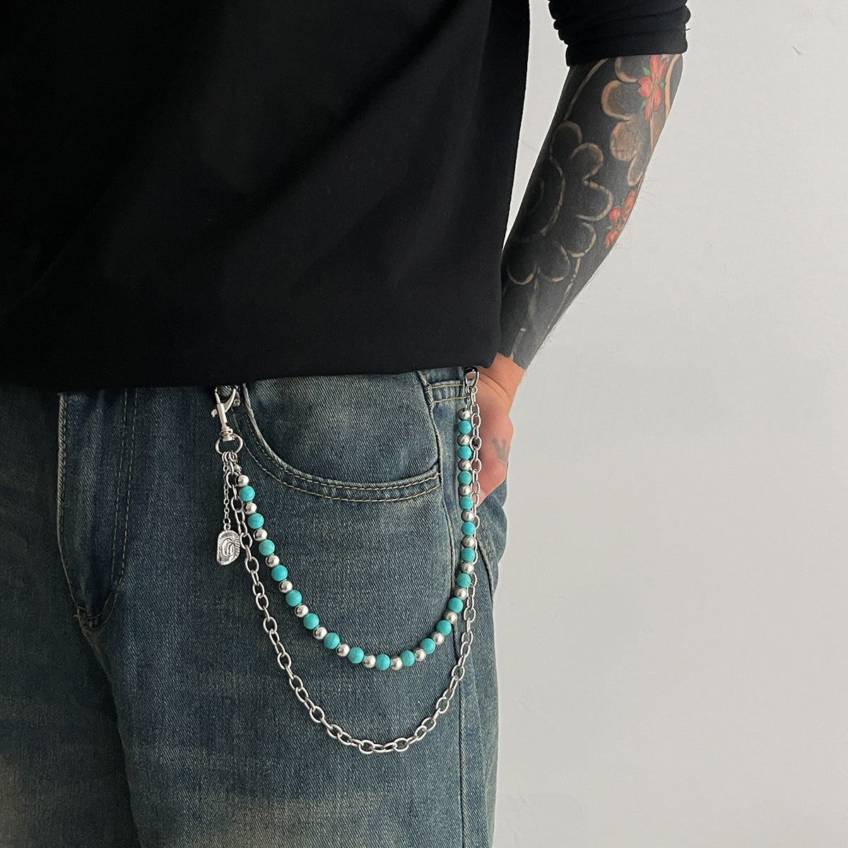  Mens Ball Wallet Chain - iChainWallets