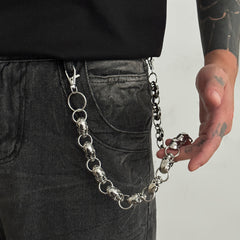 Cool Wallet Chain Skull Biker Wallet Chain - iChainWallets