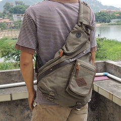 Sling Bag for Big Man - Studio View
